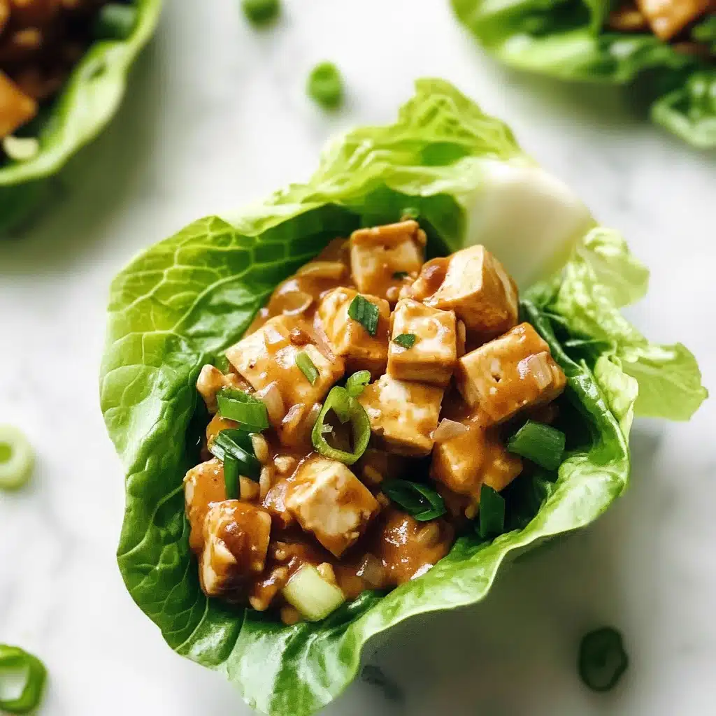 Firecracker Vegan Lettuce Wraps Recipe - Recipe Image