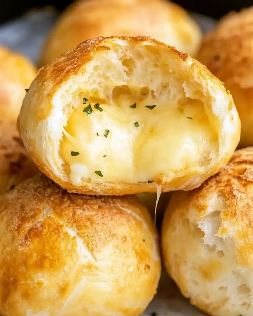 Air Fryer Cheese Bombs Recipe