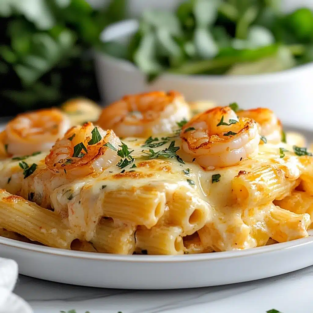 Shrimp Scampi Pasta Bake Recipe - Recipe Image