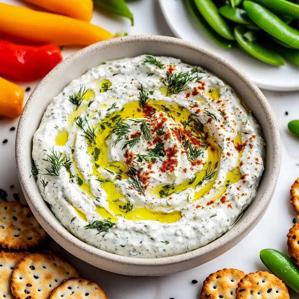 Roasted Garlic Whipped Feta Dip Recipe - Recipe Image