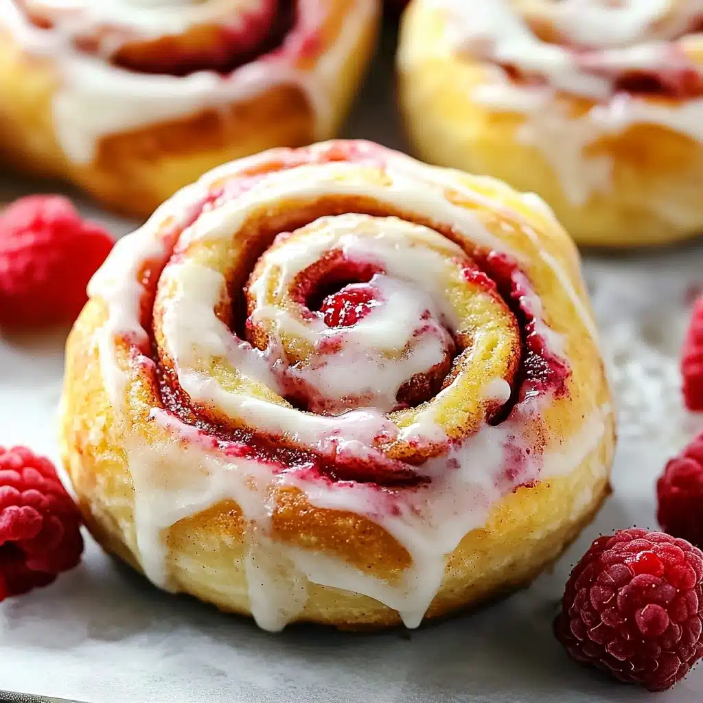 Raspberry Cinnamon Rolls Recipe - Recipe Image