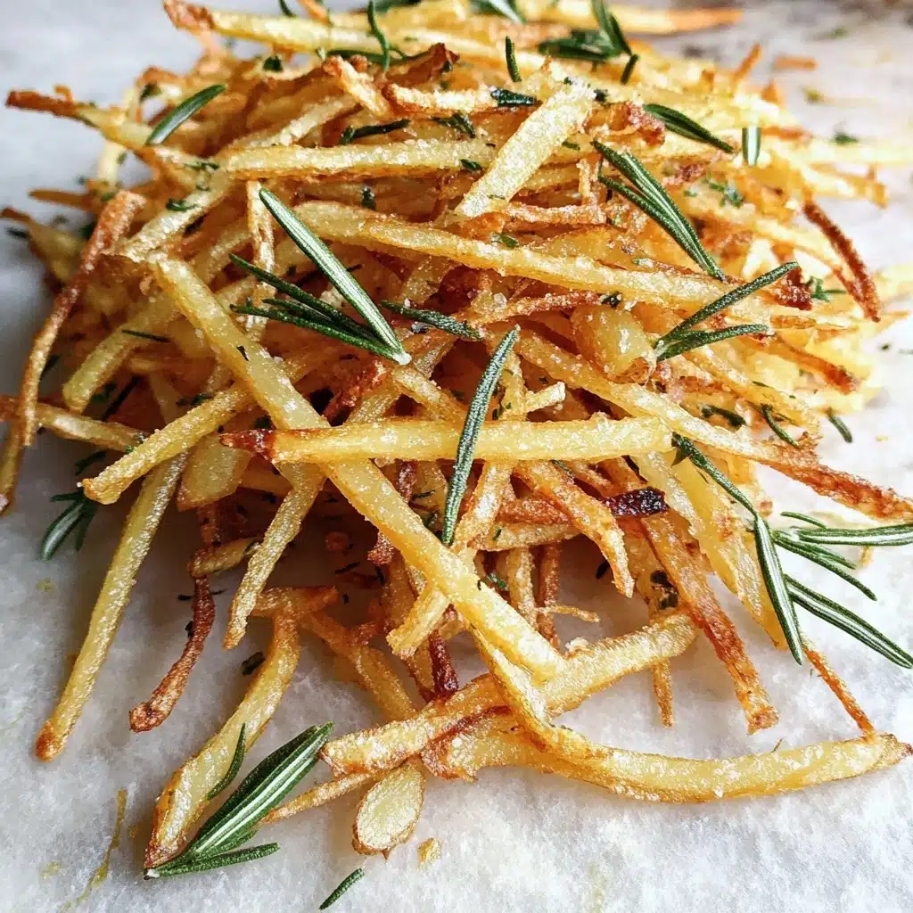 Rosemary Straw Potatoes with Lemon Salt Recipe - Recipe Image