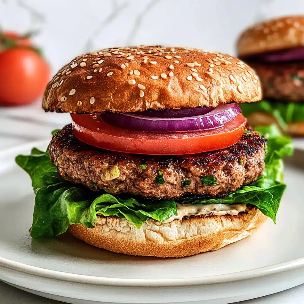 Air Fryer Turkey Burgers Recipe - Recipe Image
