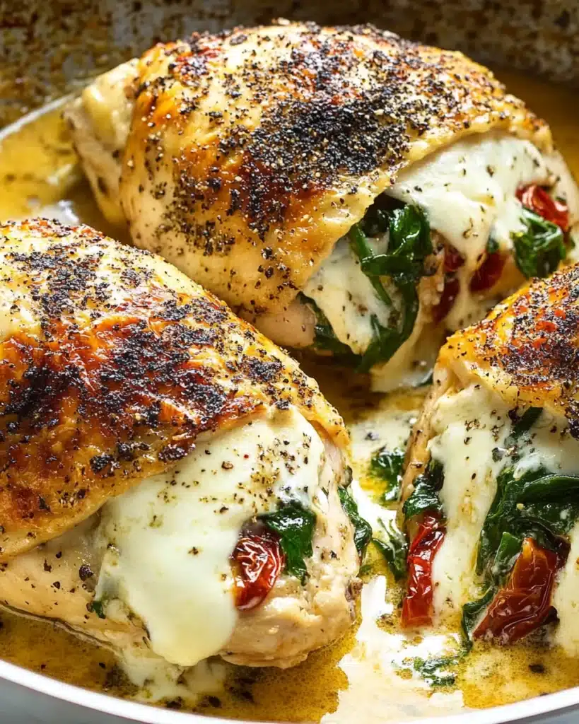 Caprese-Stuffed Chicken Recipe