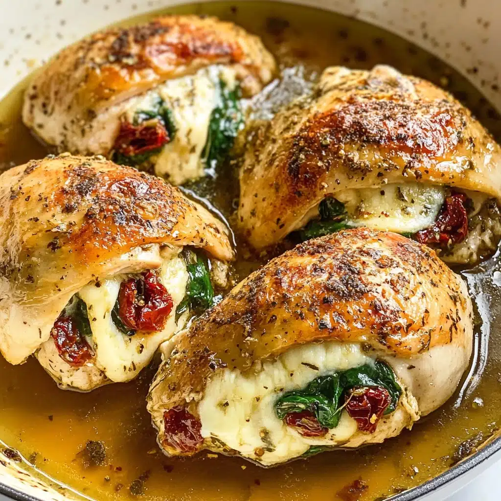 Caprese-Stuffed Chicken Recipe - Recipe Image