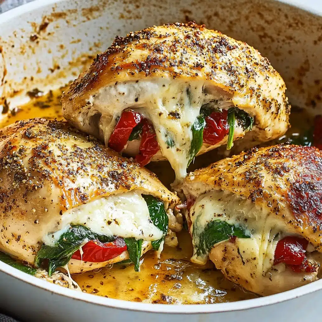 Caprese-Stuffed Chicken Recipe - Recipe Image