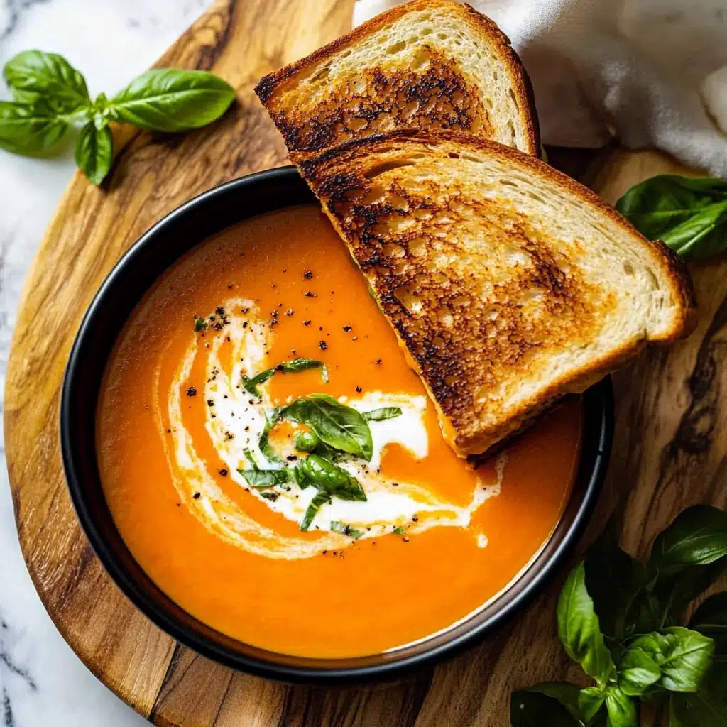 Smoky Roasted Tomato Soup Recipe - Recipe Image