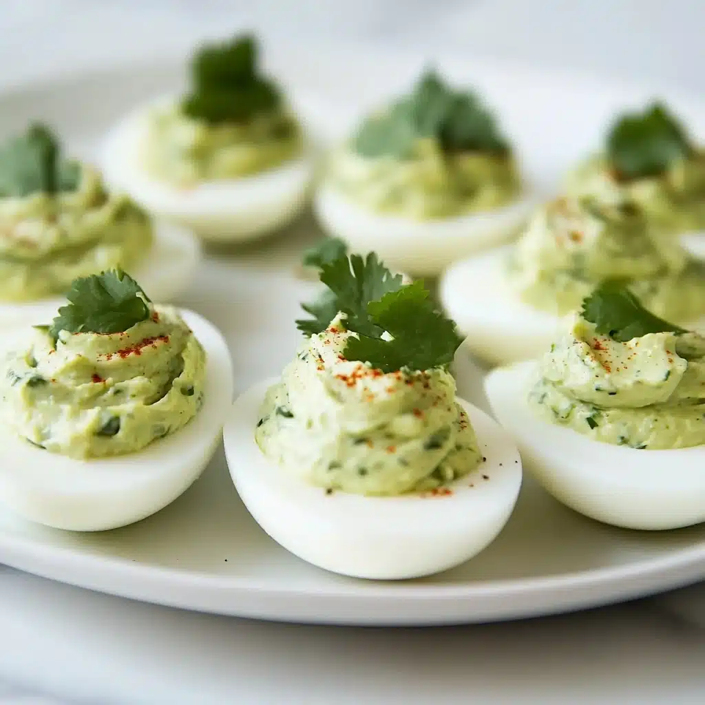 Avocado Deviled Eggs Recipe - Recipe Image