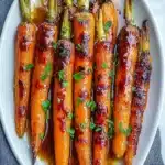 Maple Dijon Roasted Carrots Recipe