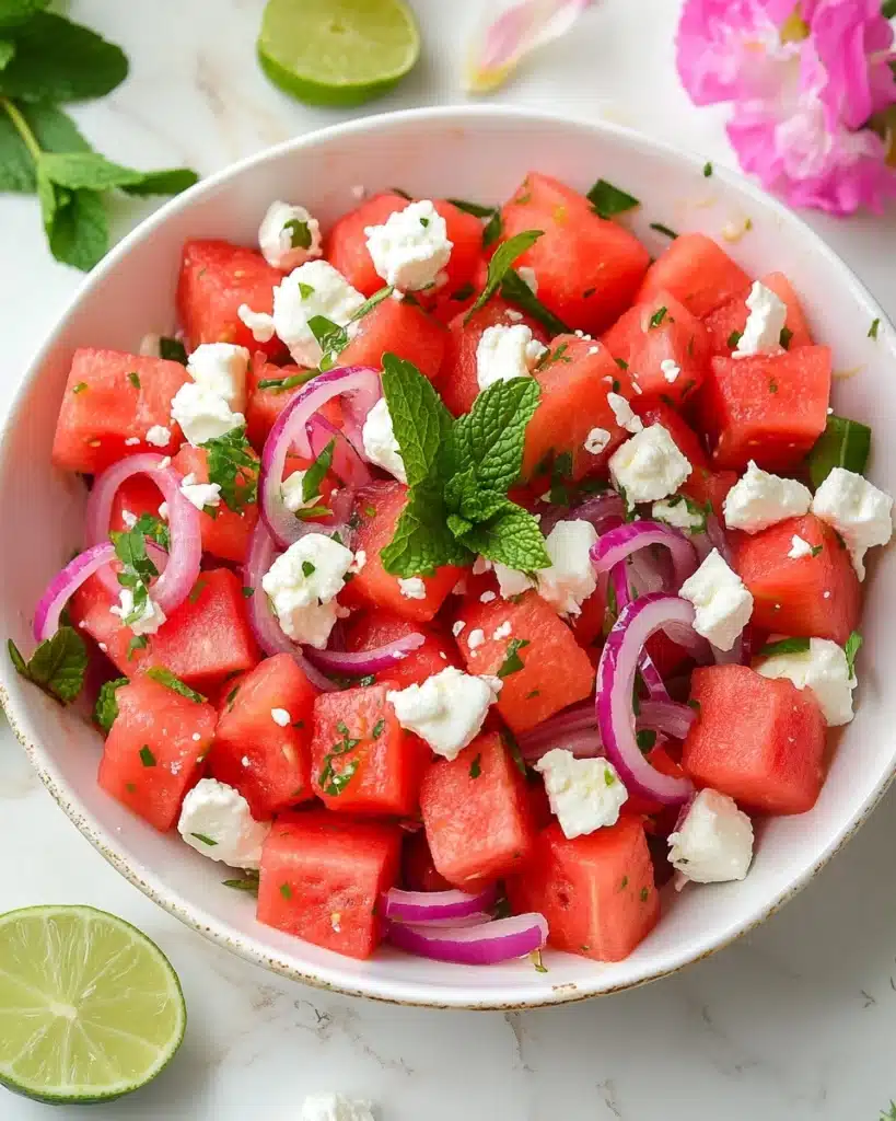 Watermelon Salad with Feta Recipe