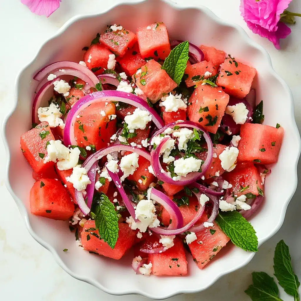 Watermelon Salad with Feta Recipe - Recipe Image