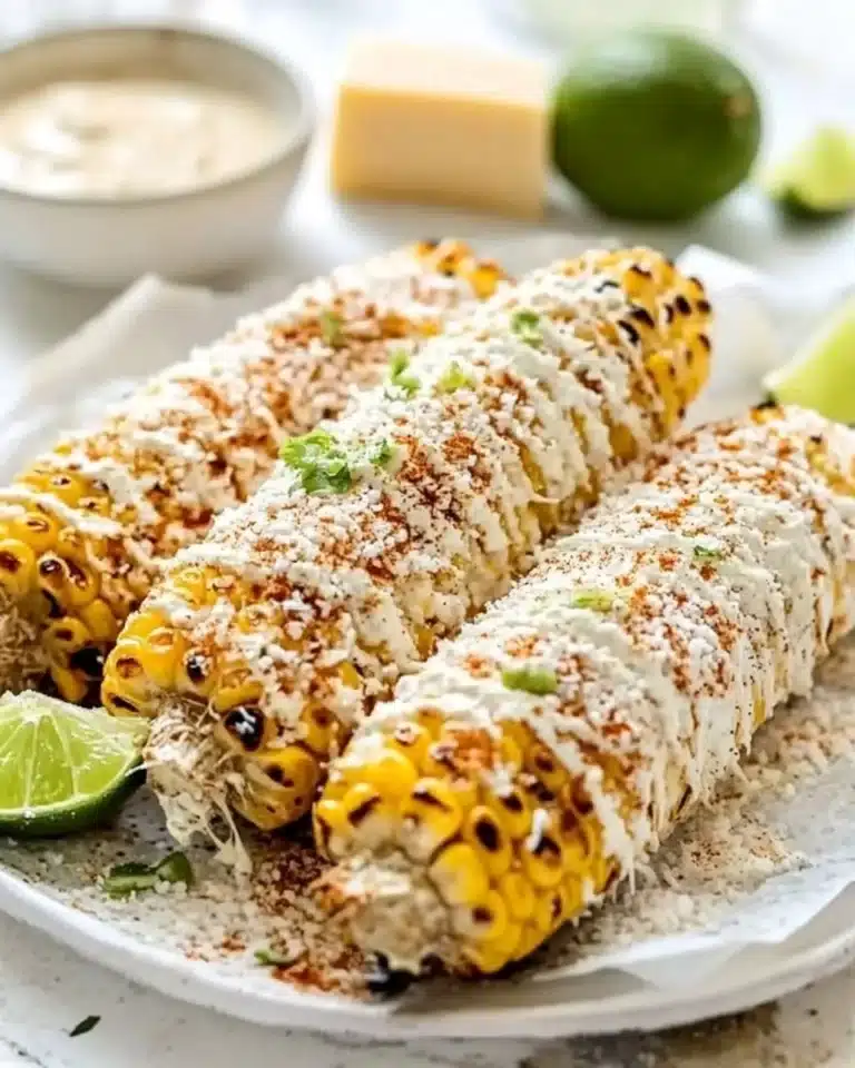 Grilled Mexican Corn with Chipotle Adobo Sauce Recipe