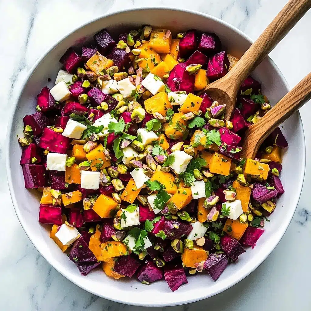 Orange Beet Salad with Pistachios and Feta Recipe - Recipe Image