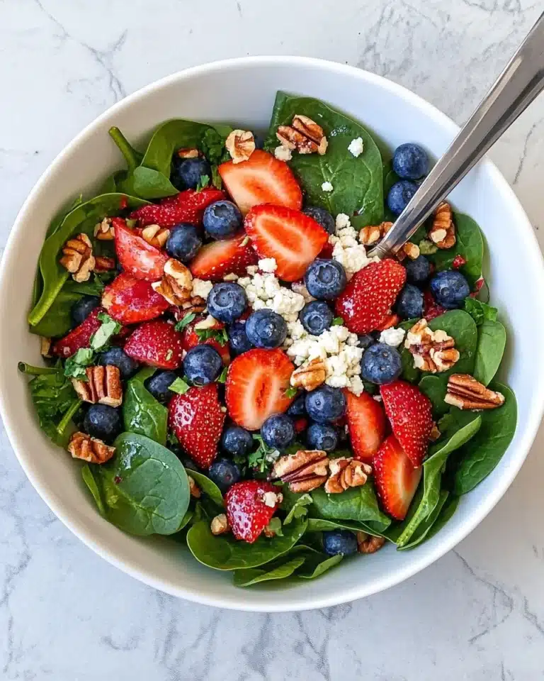 Berry Spinach Salad Recipe