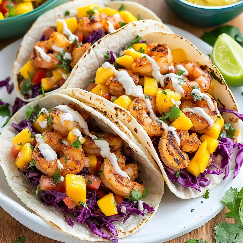 Shrimp Tacos with Mango Salsa Recipe - Recipe Image