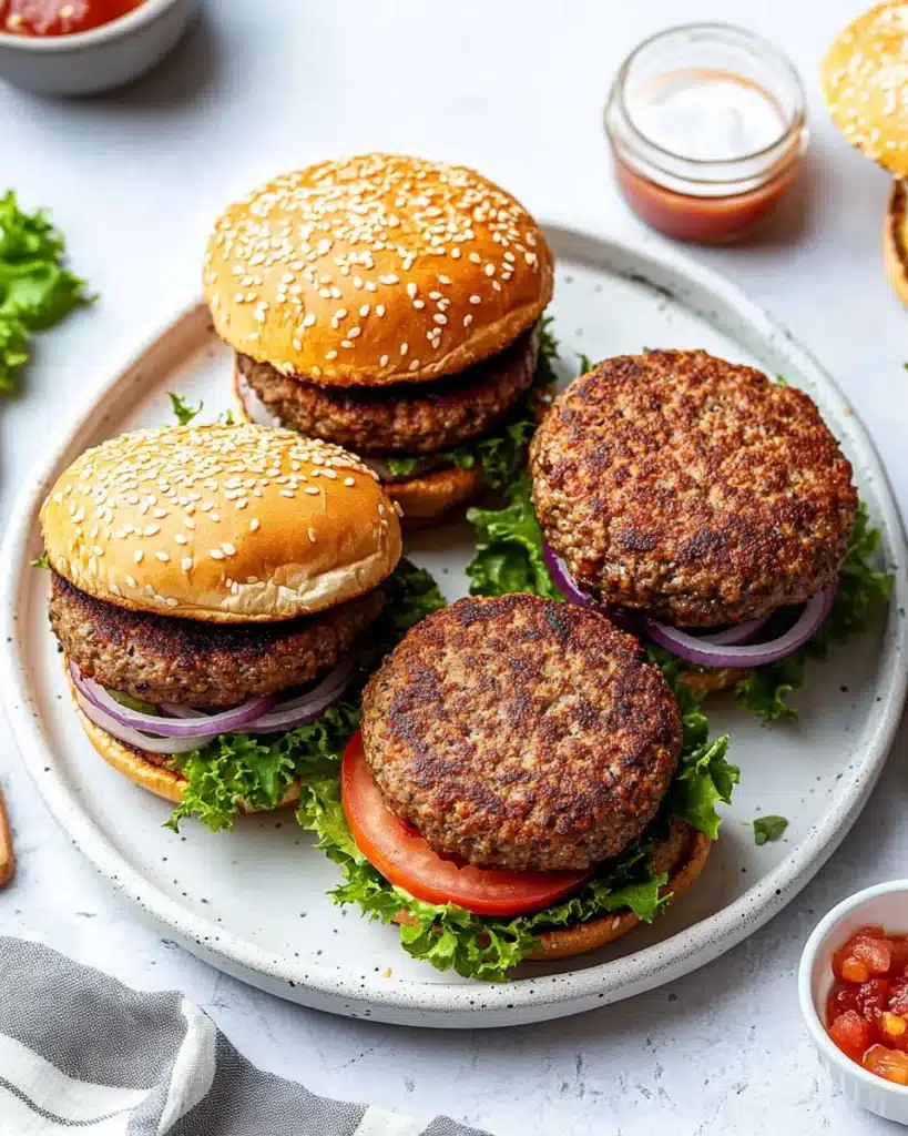Air Fryer Turkey Burgers Recipe