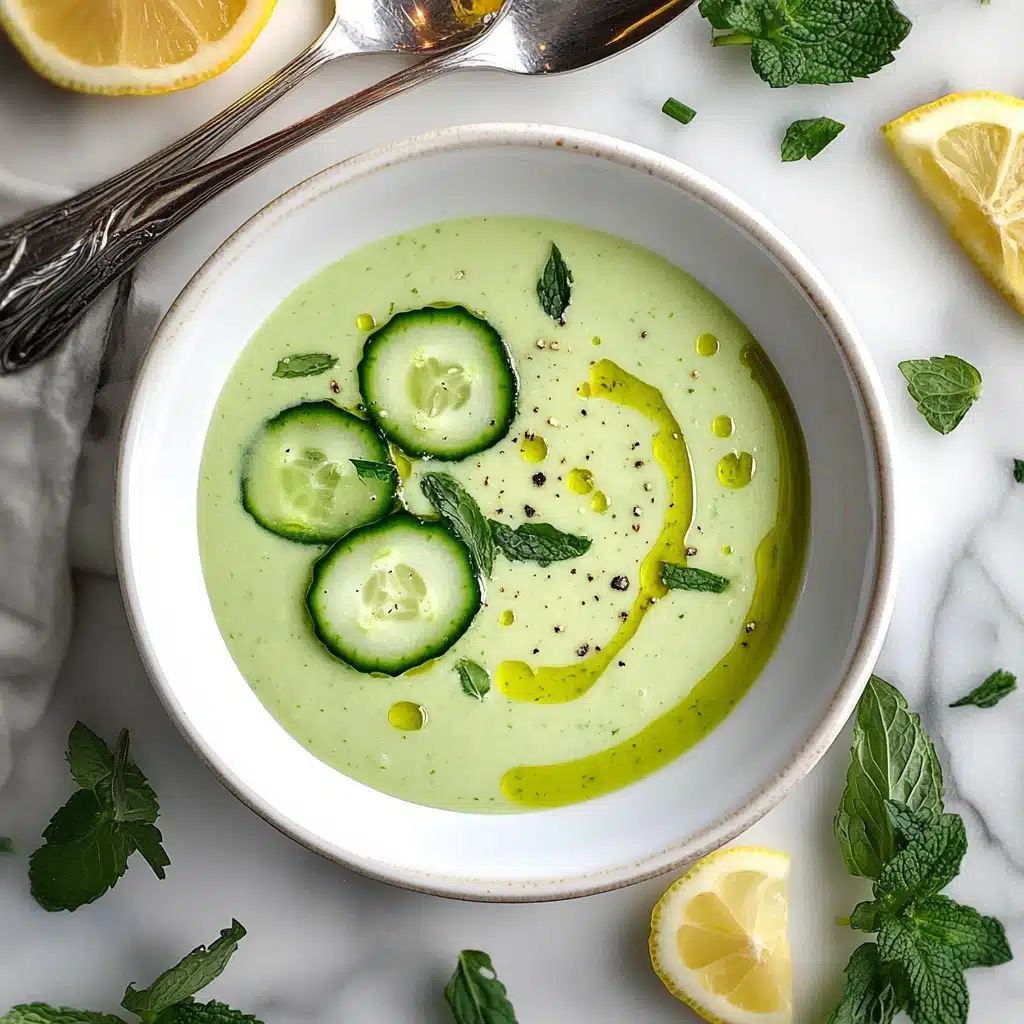 Cold Cucumber Soup Recipe - Recipe Image
