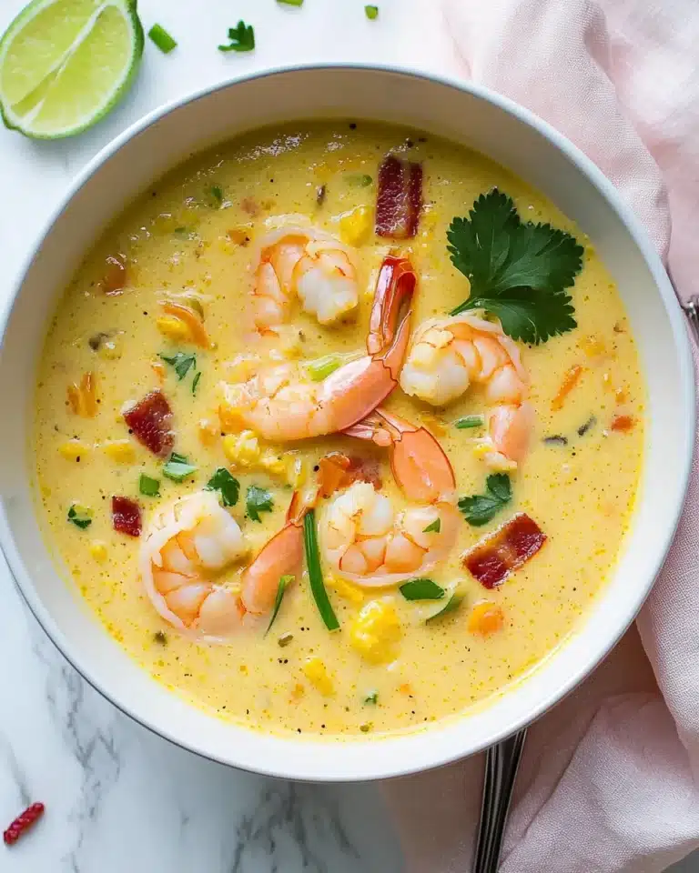 Thai Coconut Shrimp Soup Recipe