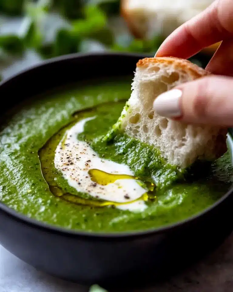 Immunity Boosting Green Goddess Soup Recipe