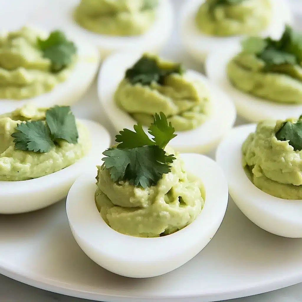 Avocado Deviled Eggs Recipe - Recipe Image