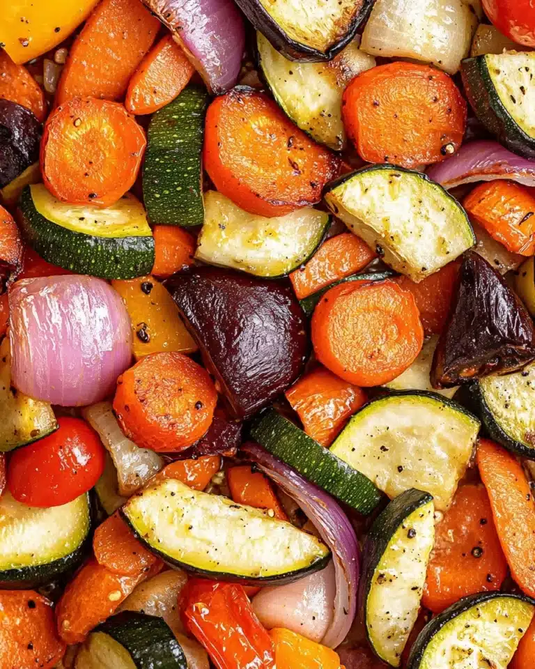 Balsamic Roasted Vegetables Recipe