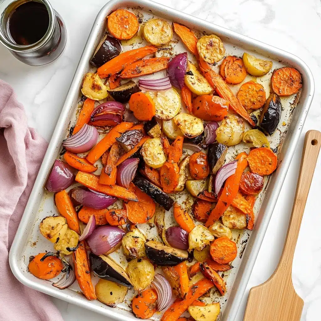 Balsamic Roasted Vegetables Recipe - Recipe Image