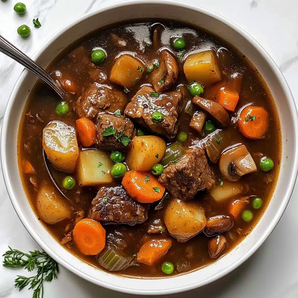 Vegetable Beef Soup (Fall apart beef!) Recipe - Recipe Image