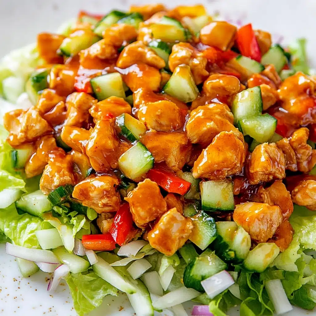 Honey Hot Chicken Salad Recipe - Recipe Image