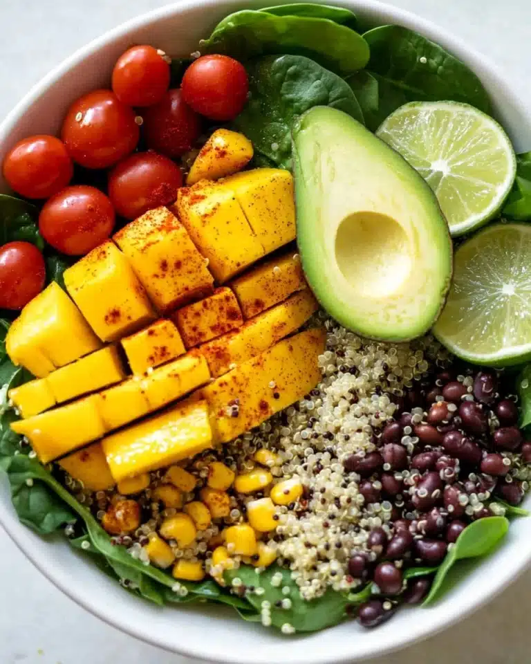 Chili Mango Zesty Quinoa Salad Recipe