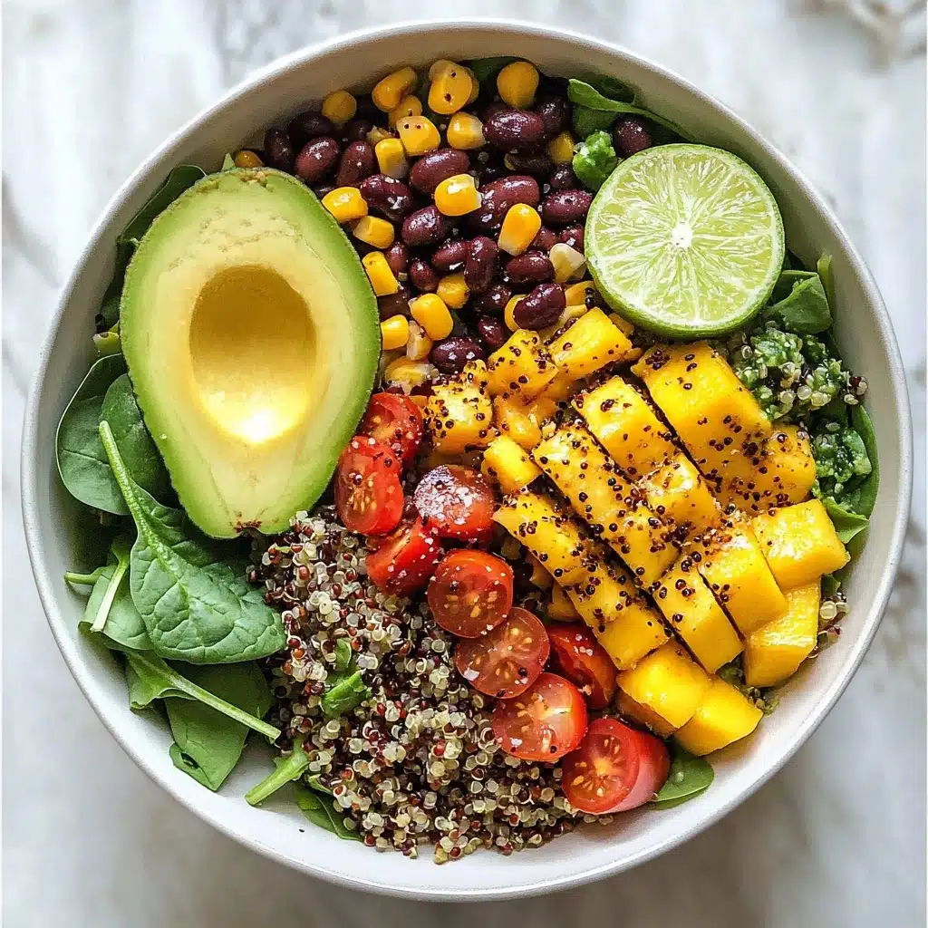 Chili Mango Zesty Quinoa Salad Recipe - Recipe Image