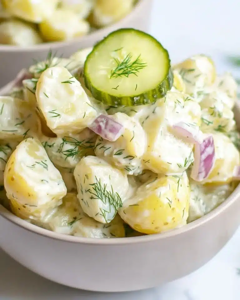 Dill Pickle Potato Salad Recipe