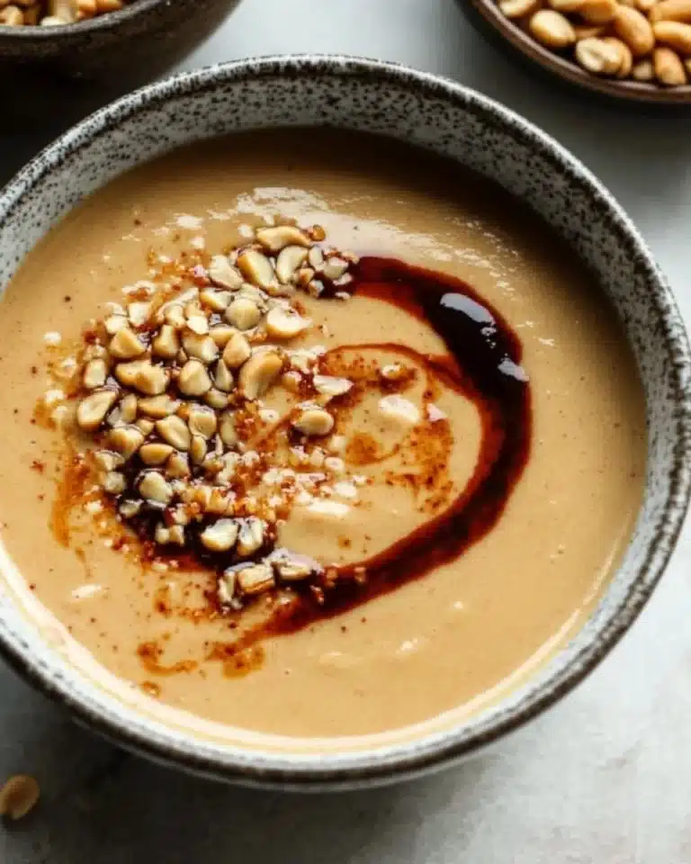 Easy Thai Satay Peanut Sauce Recipe