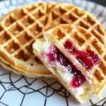 Easy Frozen Waffle Sweet Breakfast Sandwich Recipe