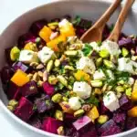Orange Beet Salad with Pistachios and Feta Recipe