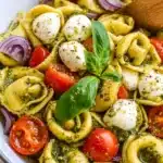 Easy Pesto Tortellini Pasta Salad Recipe