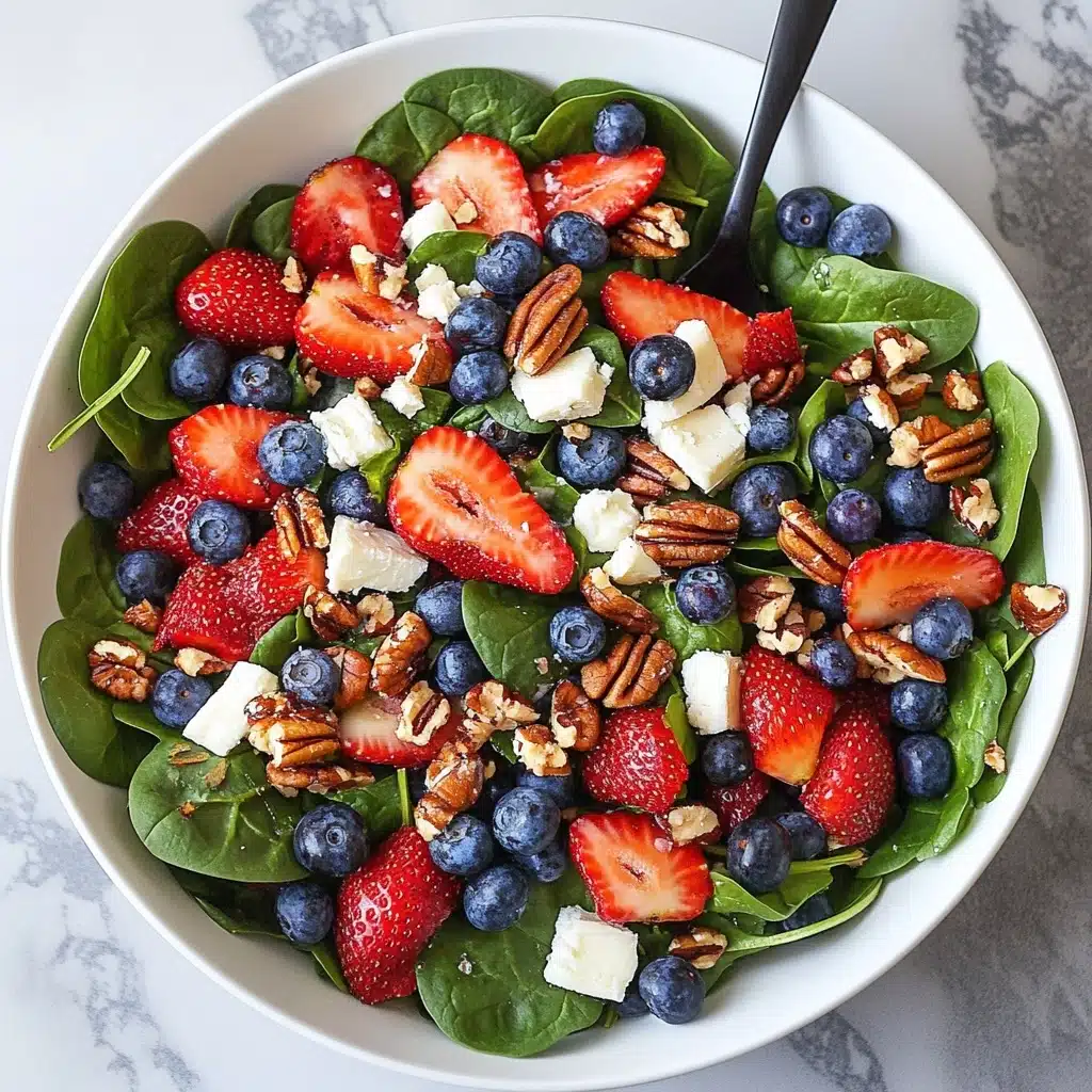 Berry Spinach Salad Recipe - Recipe Image