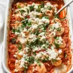 Healthy Shrimp Rice Casserole With Veggies Recipe