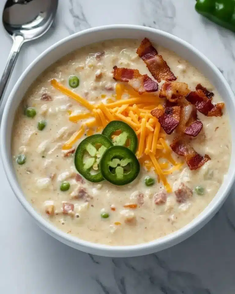 Jalapeno Popper Chicken Soup Recipe
