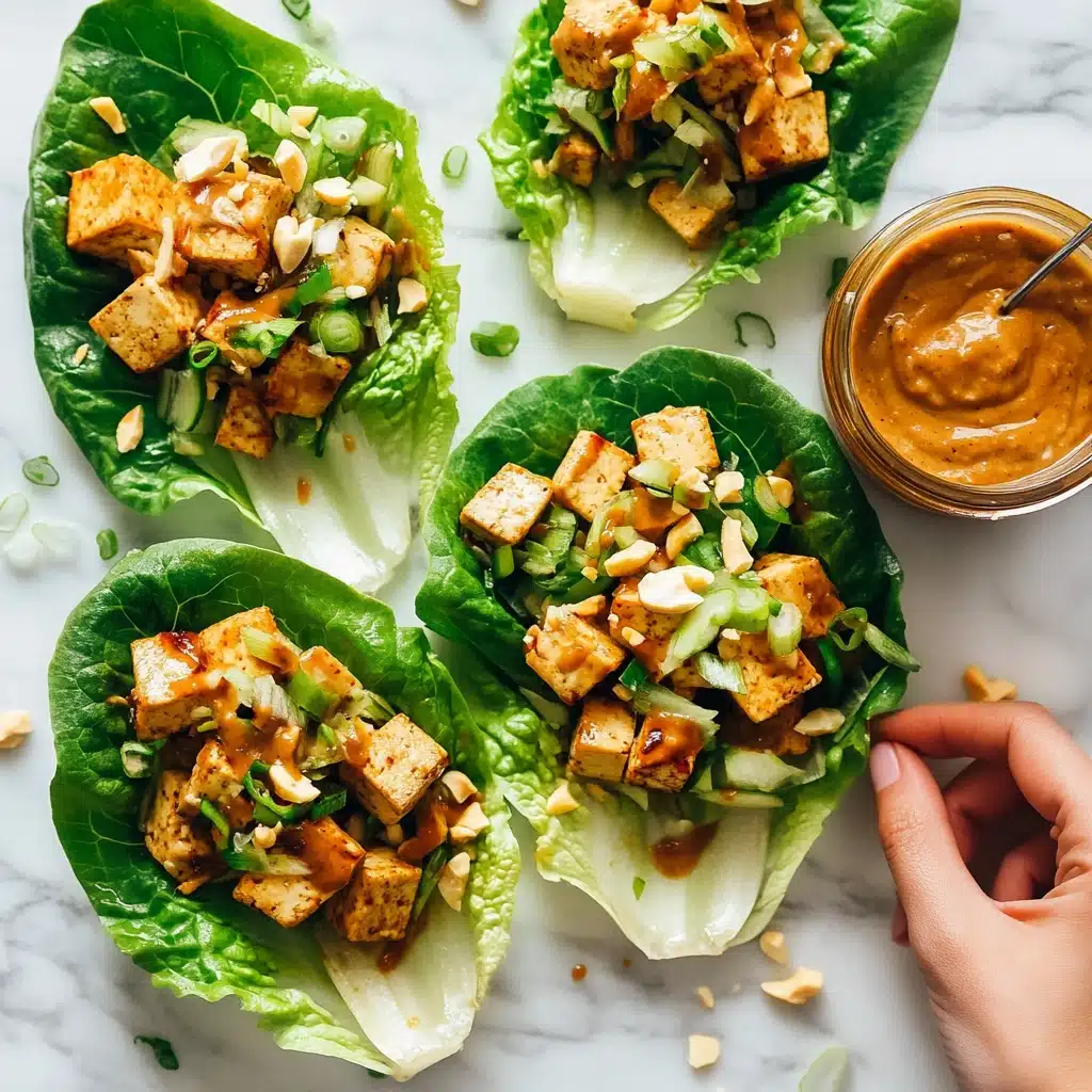 Firecracker Vegan Lettuce Wraps Recipe - Recipe Image