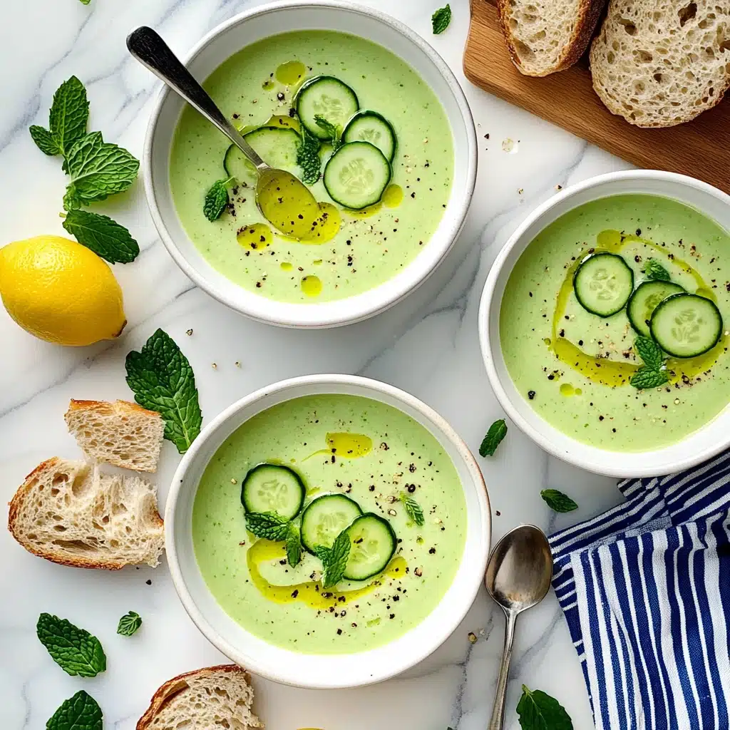 Cold Cucumber Soup Recipe - Recipe Image