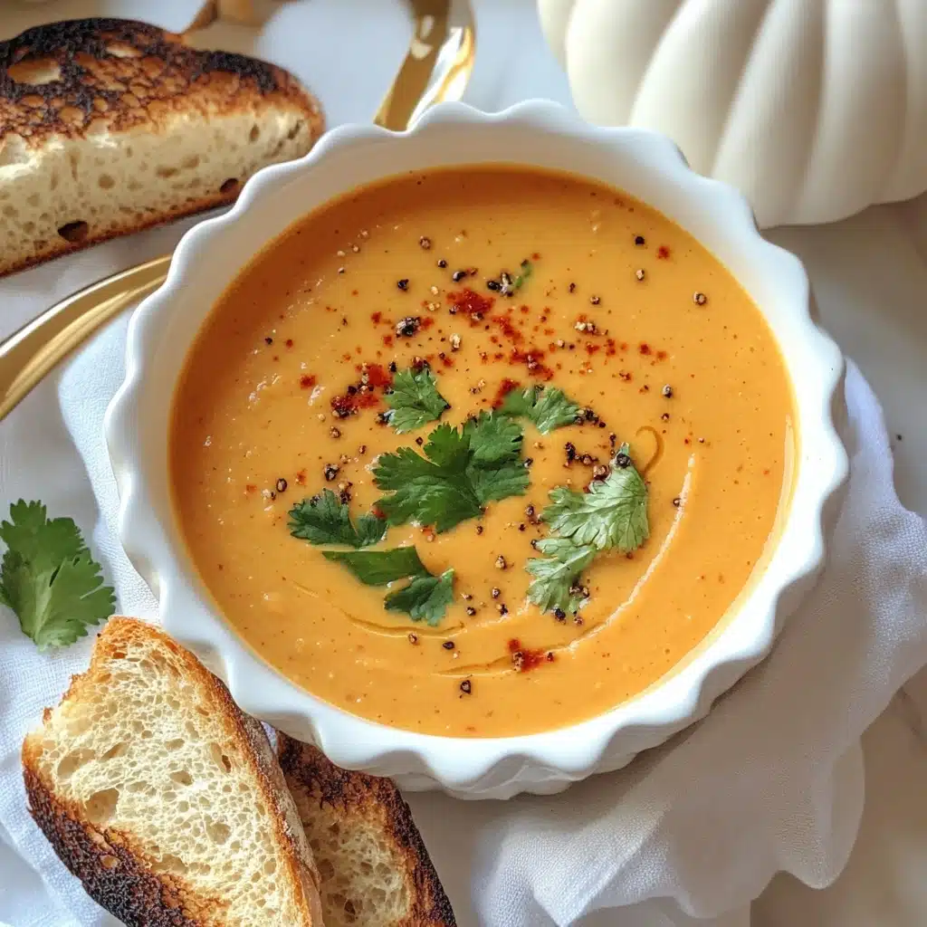 Roasted Red Pepper Feta Soup Recipe - Recipe Image