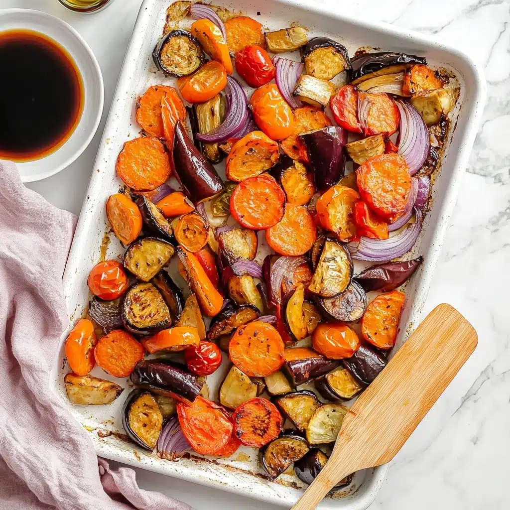 Balsamic Roasted Vegetables Recipe - Recipe Image