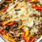 Philly Cheesesteak Casserole Recipe