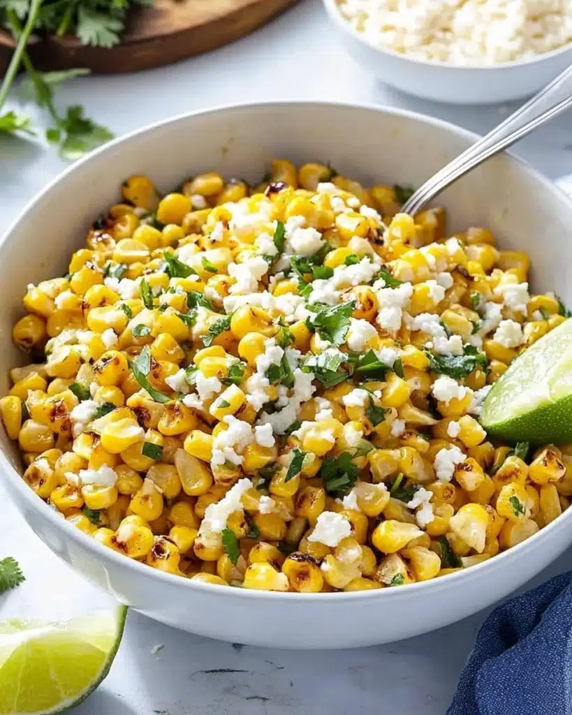 Charred Corn Esquites Recipe