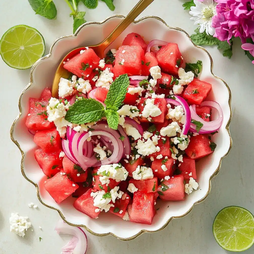 Watermelon Salad with Feta Recipe - Recipe Image