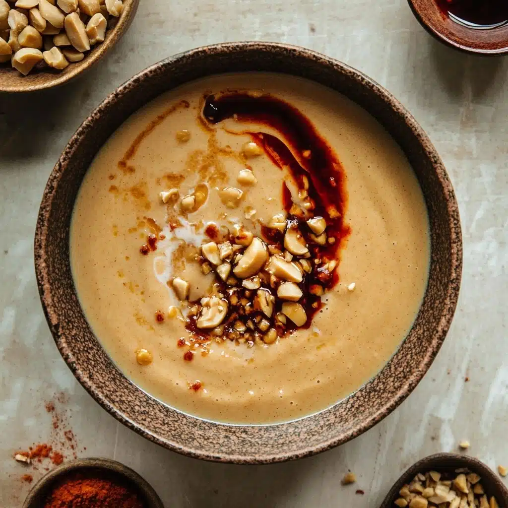 Easy Thai Satay Peanut Sauce Recipe - Recipe Image