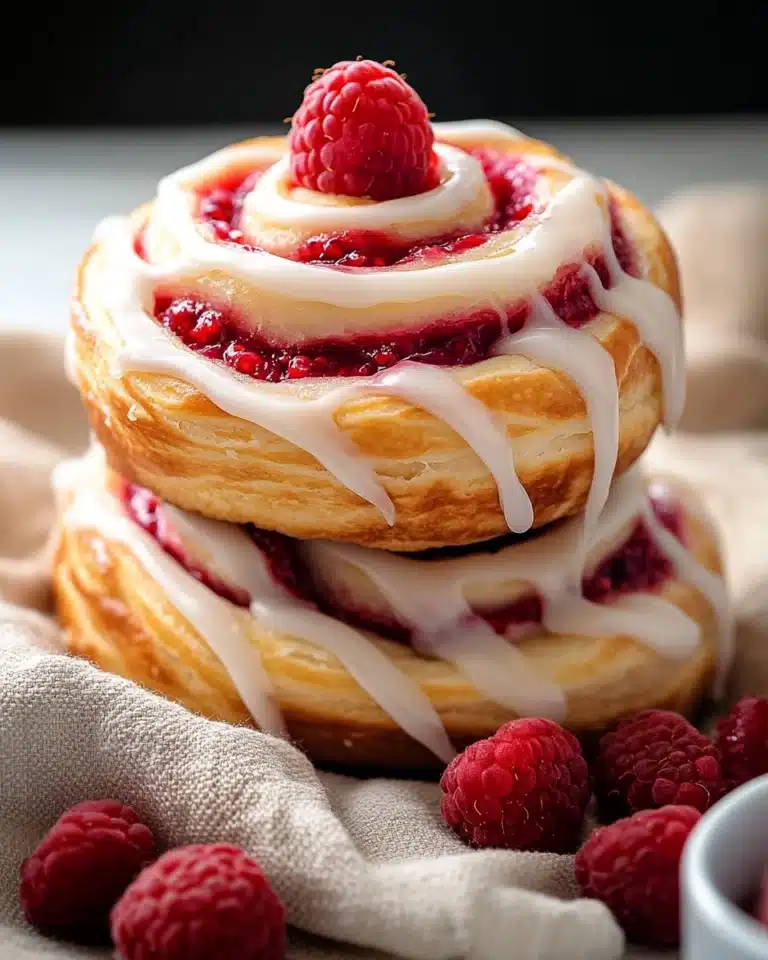 Raspberry Cinnamon Rolls Recipe
