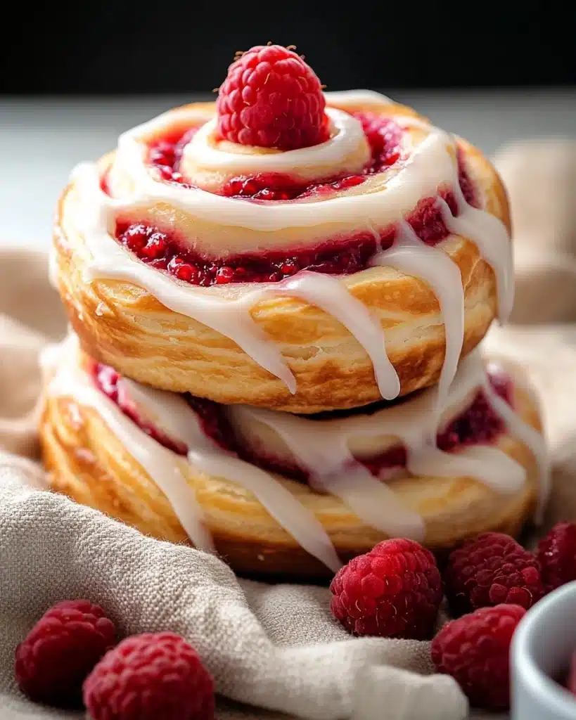 Raspberry Cinnamon Rolls Recipe