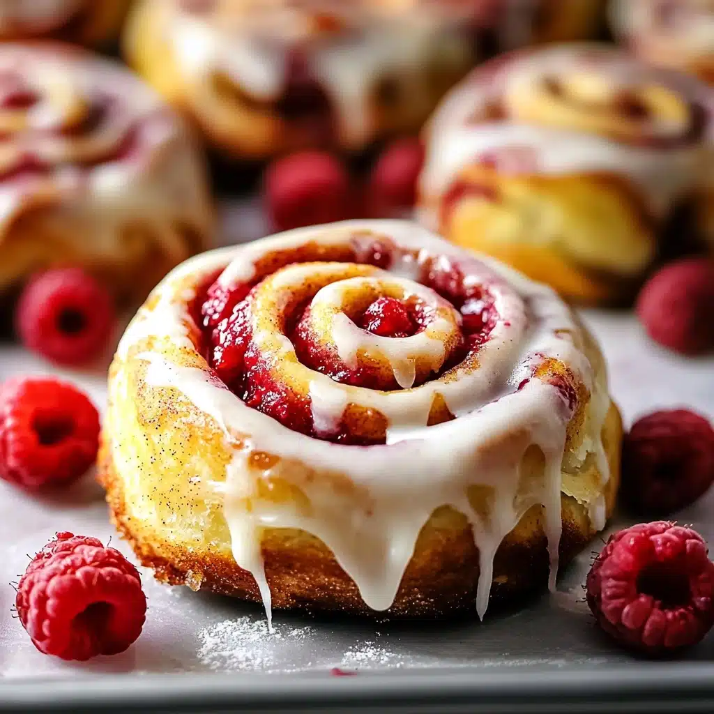 Raspberry Cinnamon Rolls Recipe - Recipe Image