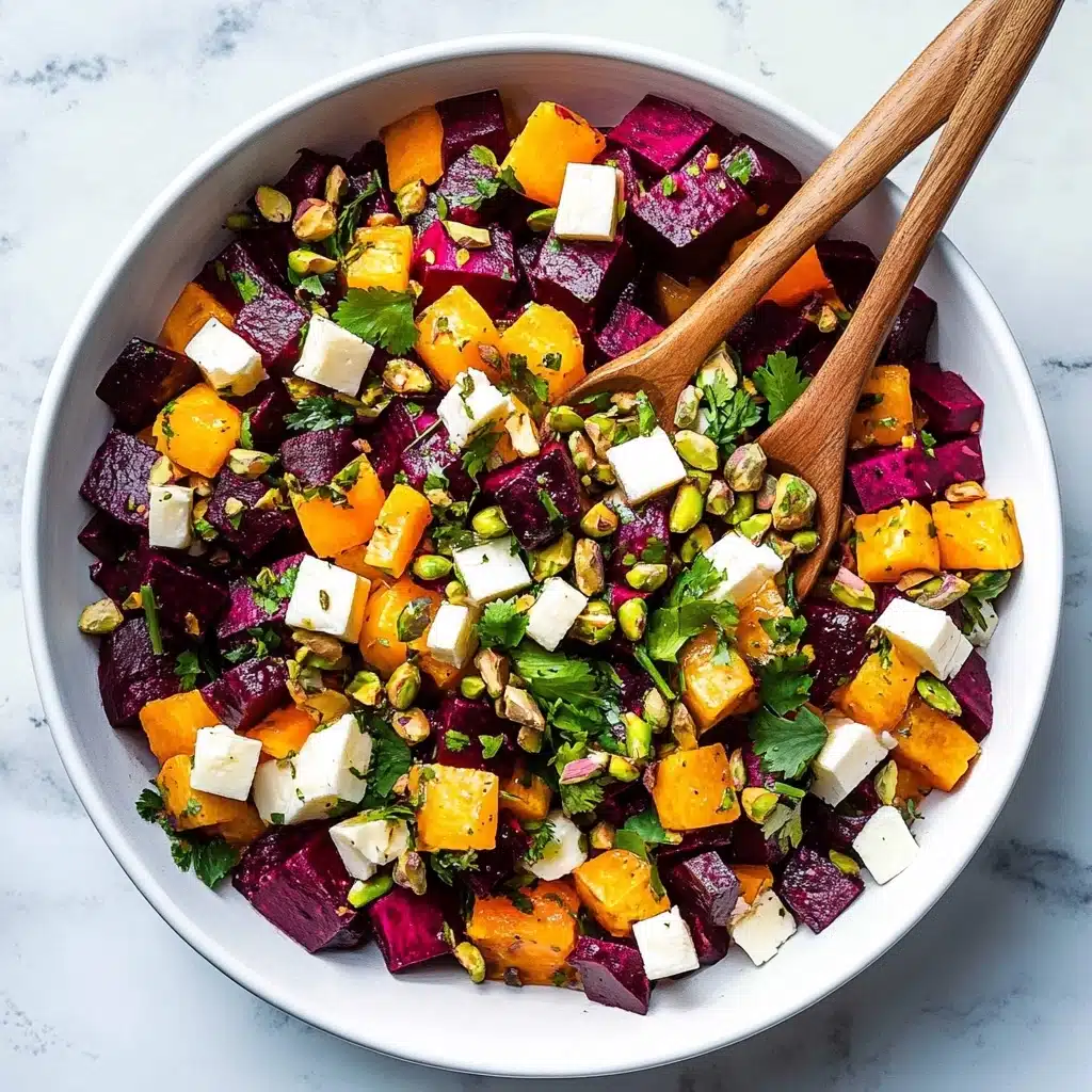 Orange Beet Salad with Pistachios and Feta Recipe - Recipe Image